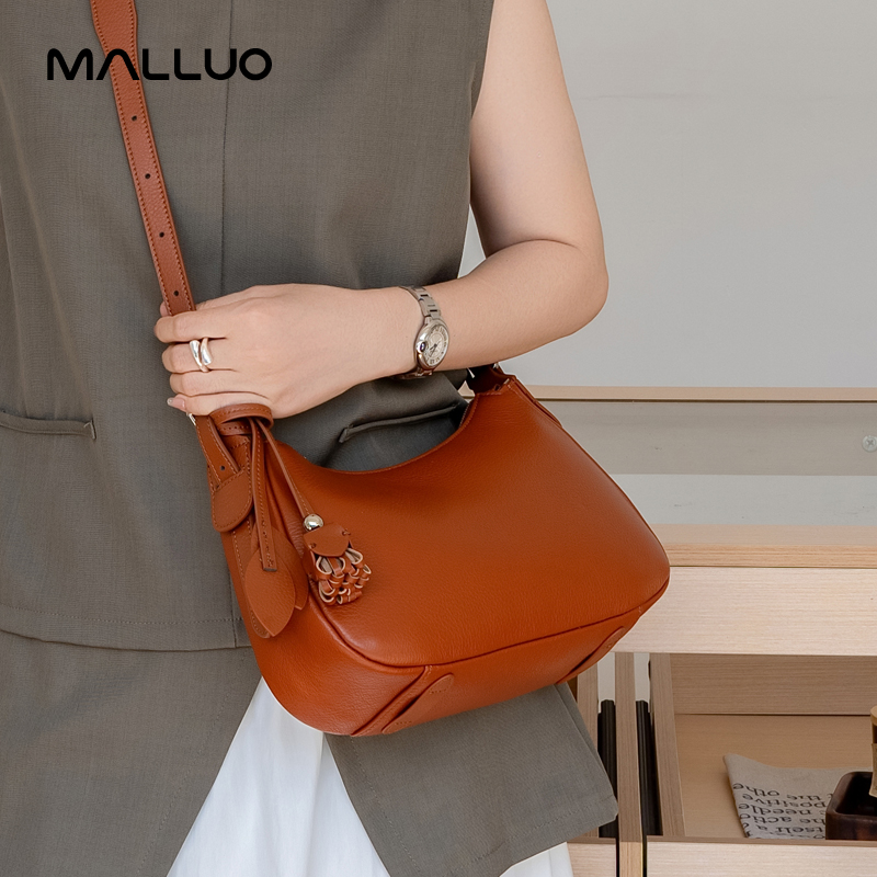 Hobo Bag Slouchy - Tas Selempang Hobo Kulit Sapi Asli