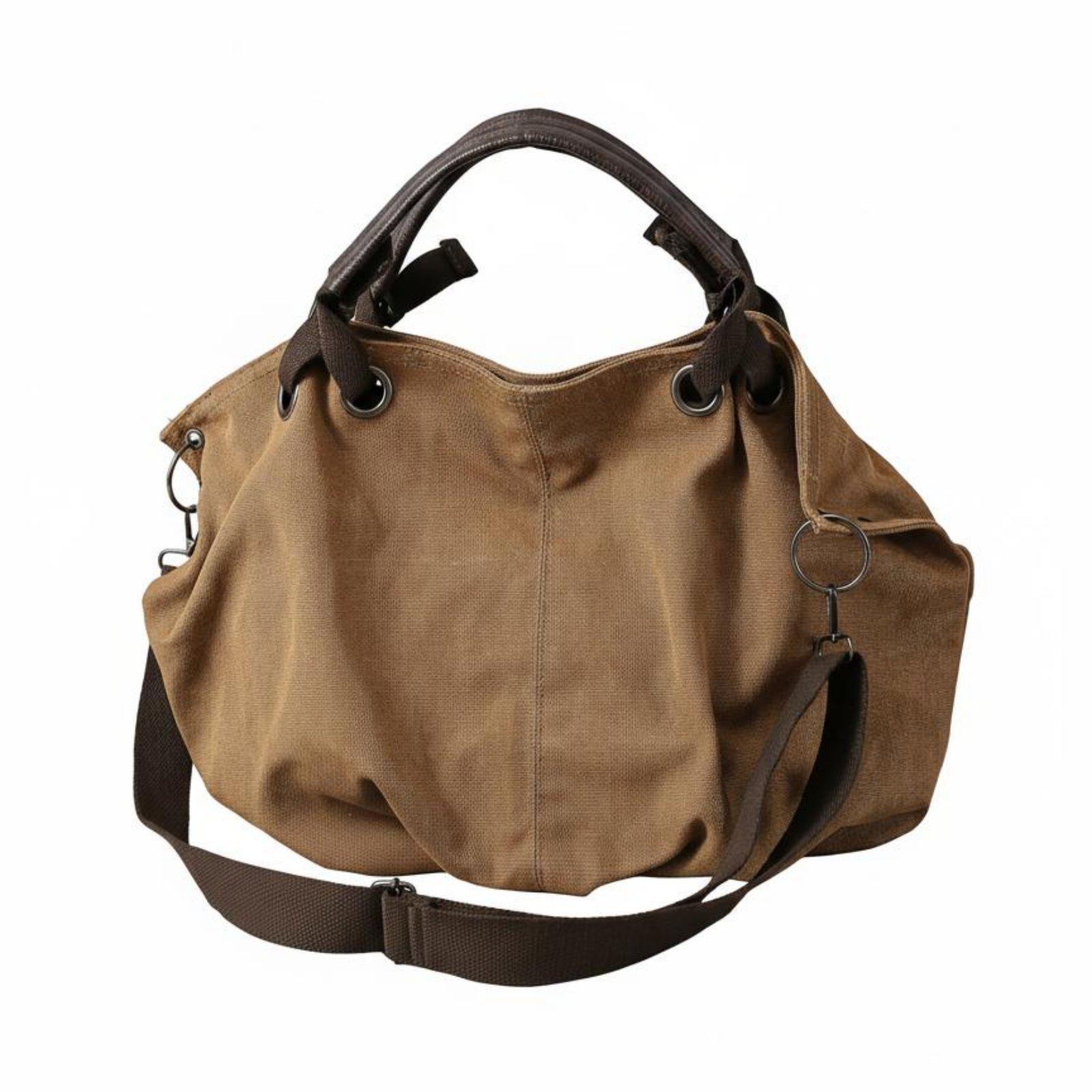 Women Bags For Office Use - Tas Selempang Kanvas Carryall Vintage Workwear