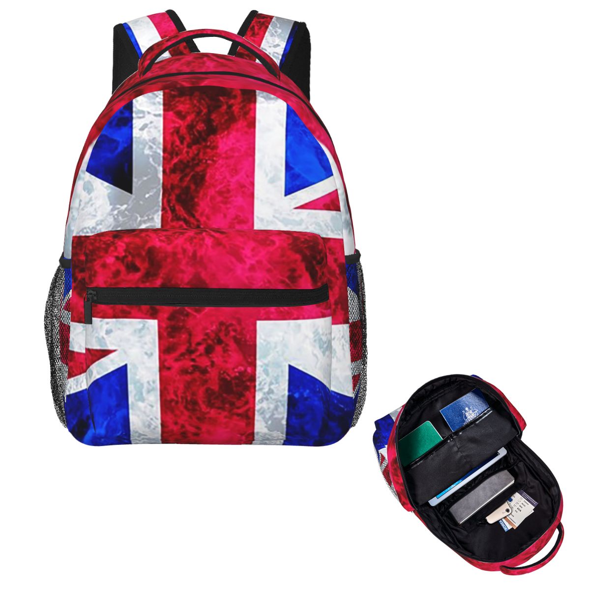Women Bags Uk - Tas Ransel Siswa Inggris dengan Bendera