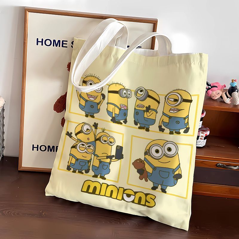 Shopper Tote Canvas - Tas kanvas imut kartun animasi film
