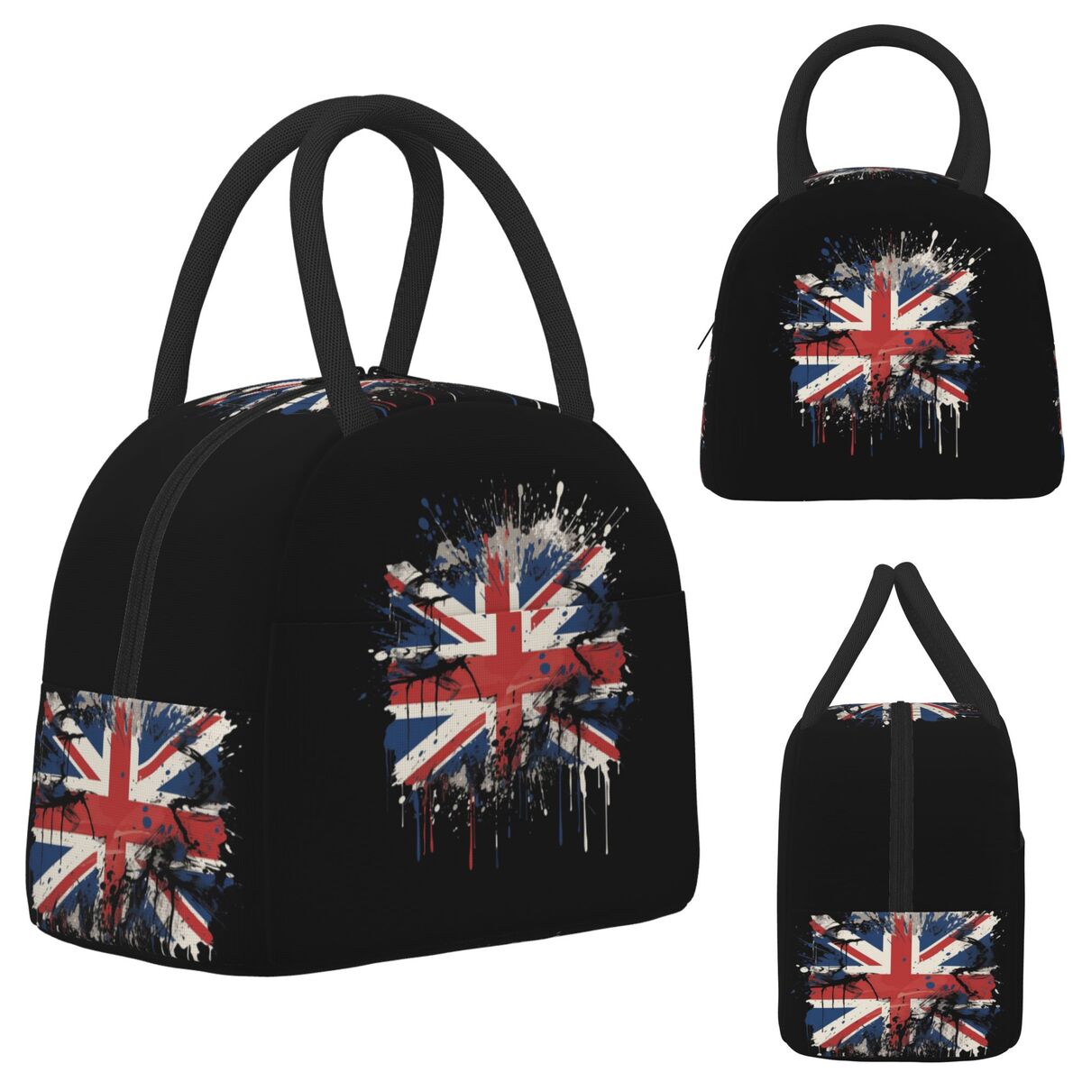 Women Bags Uk - Tas Makan Siang Terisolasi Bendera Union