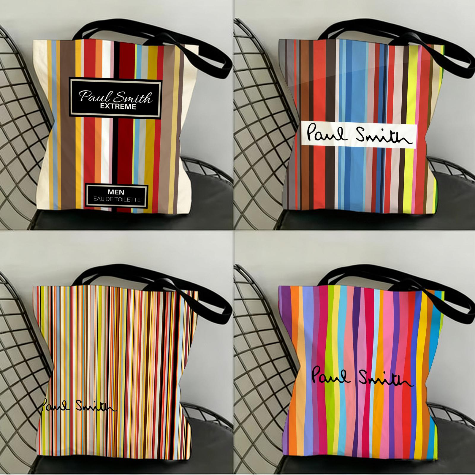 Shopper Tote Canvas - S-Smith fashion P-Paul Tas Penyimpanan Tas