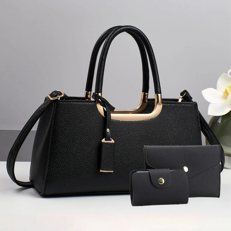Women Bags For Gift - Tas Selempang Kulit PU, Tali Dapat