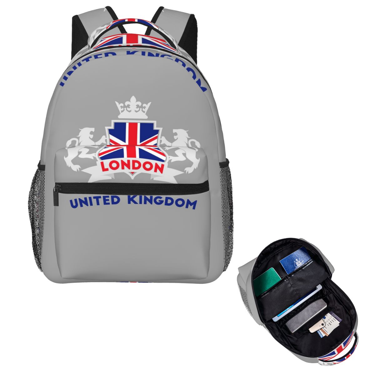 Women Bags Uk - Tas Ransel Siswa Inggris dengan Bendera