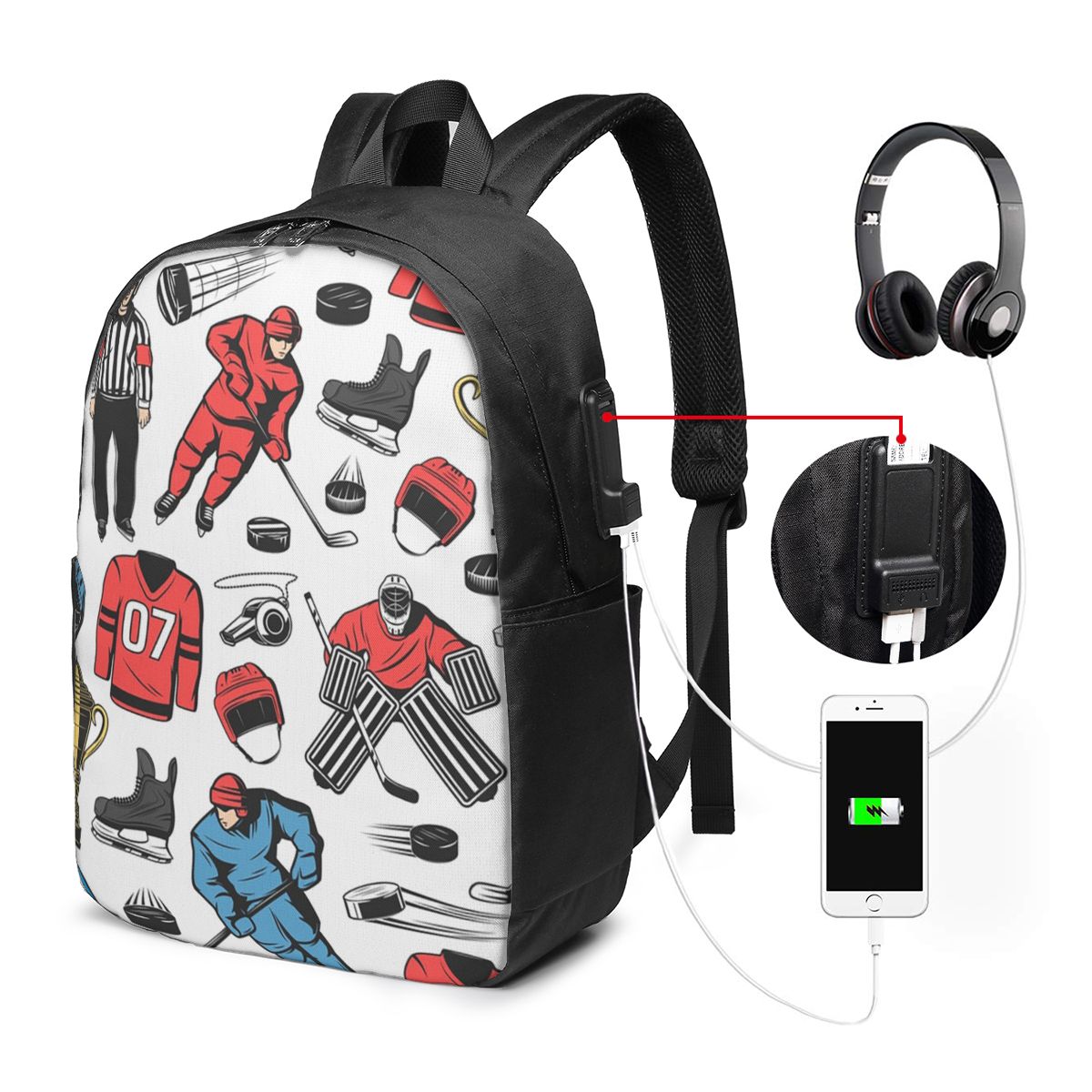 Women'S Bags - Tas Ransel Pemain Hoki Es di