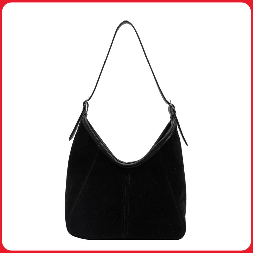 Hobo Bag Slouchy - Tas Ketiak Trendi PU Wanita Tas