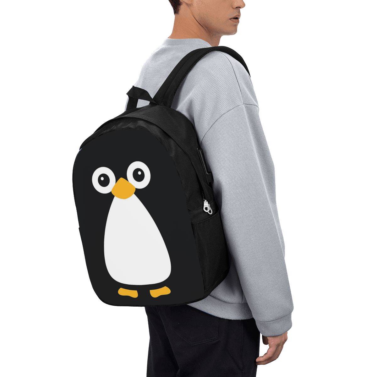 Women'S Bags - Tas Ransel Penguin Vektor Lucu Tas