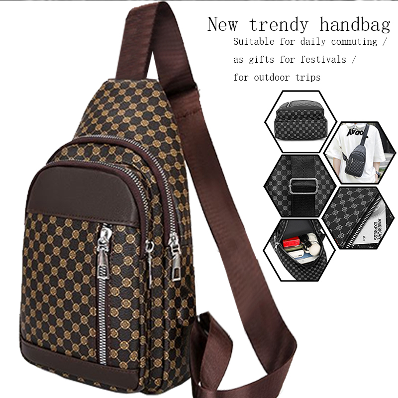 Women'S Tote Bags Designer - Tas Dada Fungsional Gaya Netral untuk