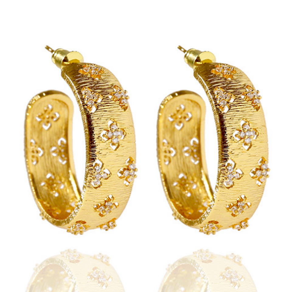 Women Bags In Dubai - Zlxgirl anting-anting kancing bermerek Dubai warna