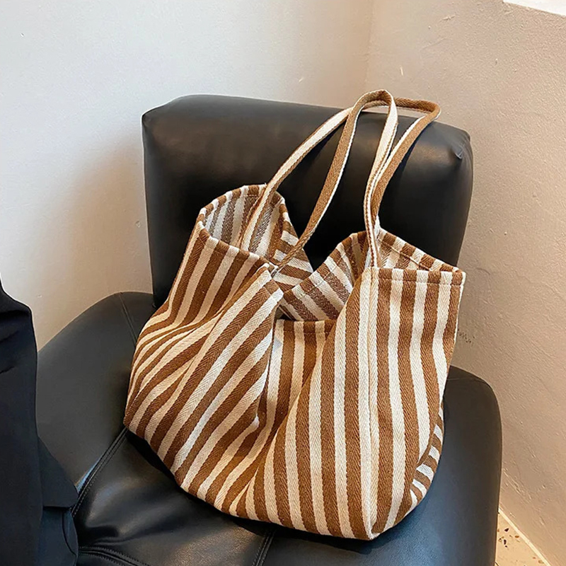 Shopper Tote Canvas - Tas Kanvas Kapasitas Besar untuk Wanita