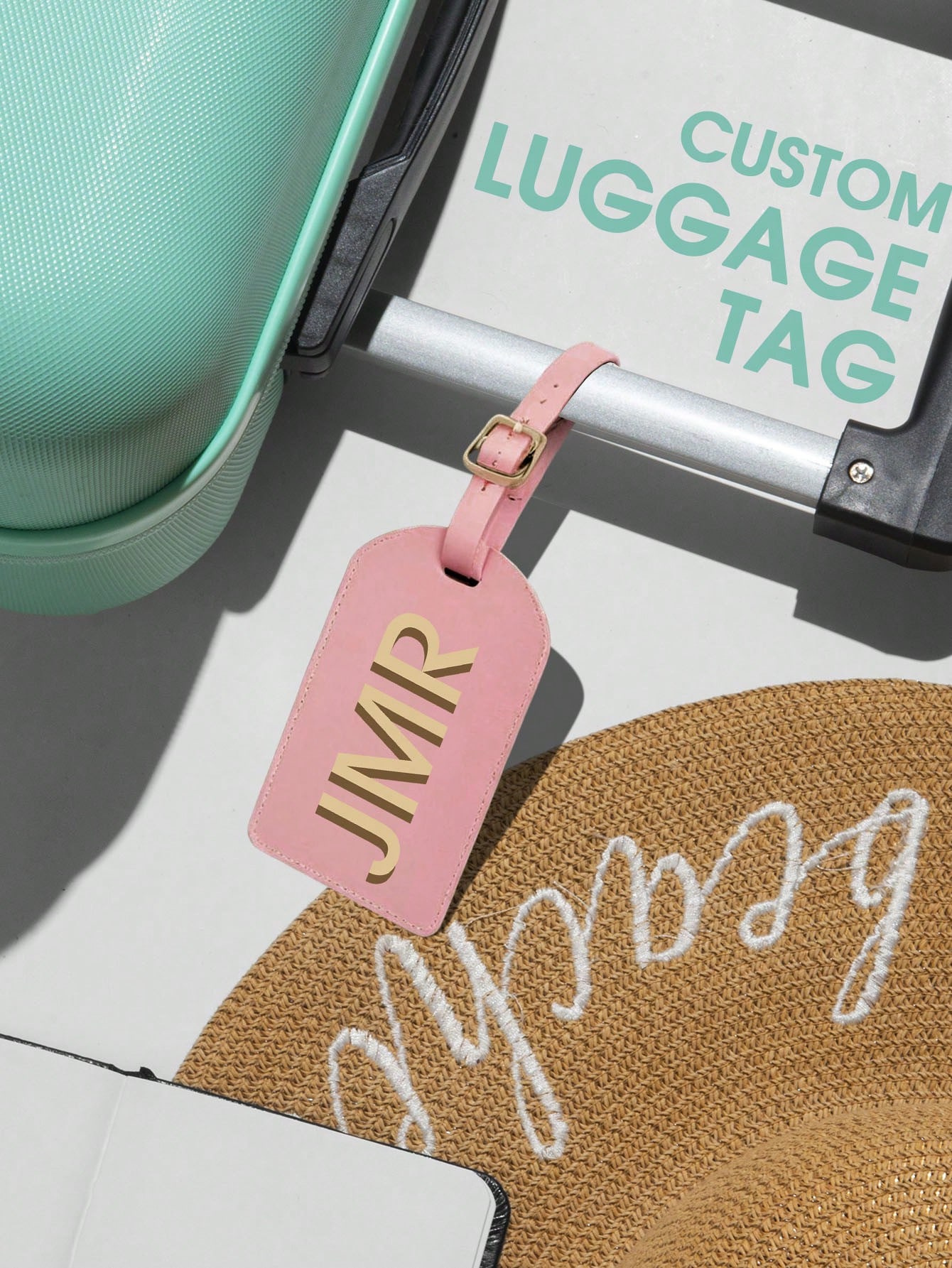 Tag Bagasi Inisial Pribadi Hur - Women Bags For Gift ulasan dan harga