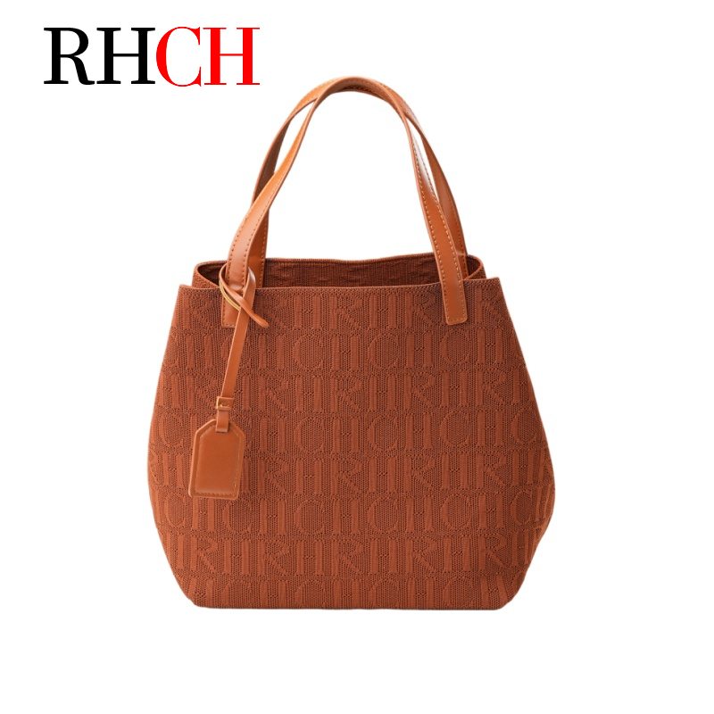 Tas Tote Rajut Wanita dengan H - Women Bags For Office Use ulasan dan harga