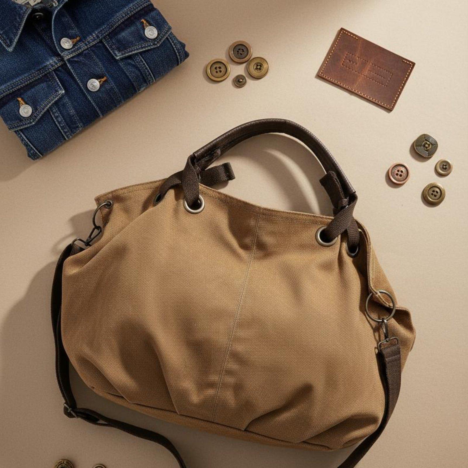 Tas Selempang Kanvas Carryall  - Women Bags For Office Use ulasan dan harga
