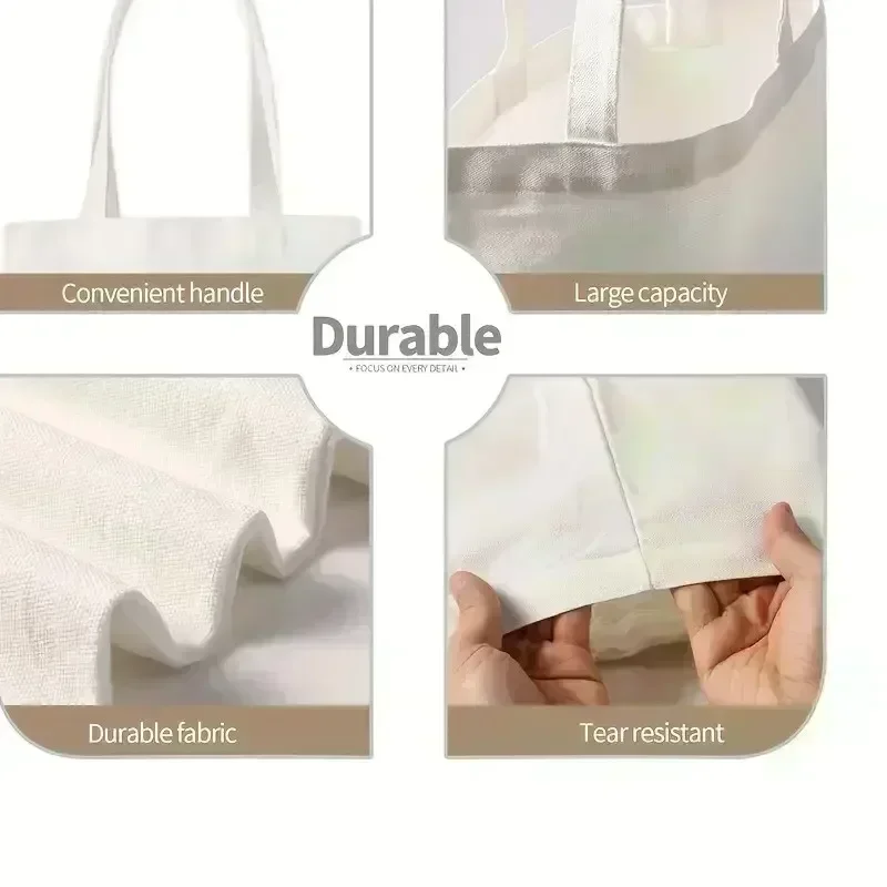 Tas Tote Kanvas dengan Desain  - Shopper Tote Canvas ulasan dan harga