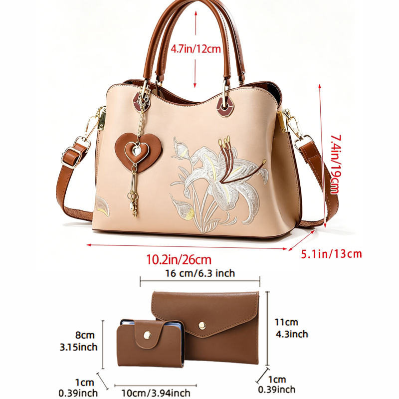 Tas tangan bordir gaya Cina un - Women Bags Luxury ulasan dan harga