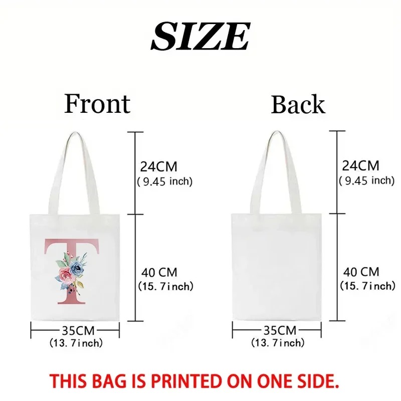 Tas Bahu Kapasitas Besar Hitam - Shopper Tote Canvas ulasan dan harga