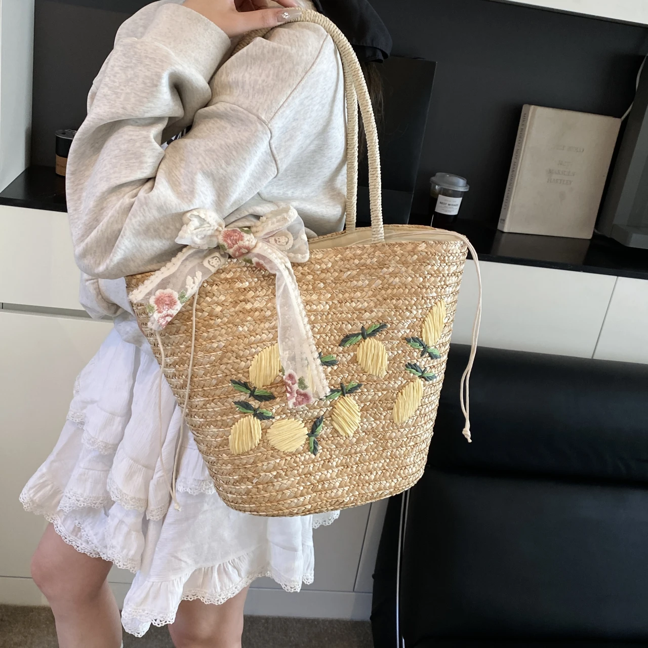 Tas bahu pantai kapasitas besa - Women'S Tote Bags Designer ulasan dan harga