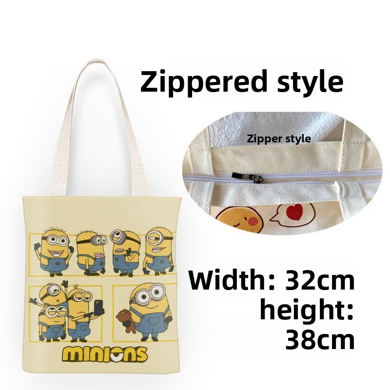Tas kanvas imut kartun animasi - Shopper Tote Canvas ulasan dan harga