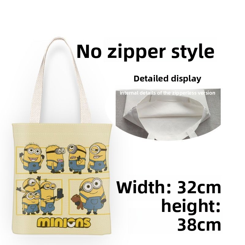 Tas kanvas imut kartun animasi - Shopper Tote Canvas ulasan dan harga