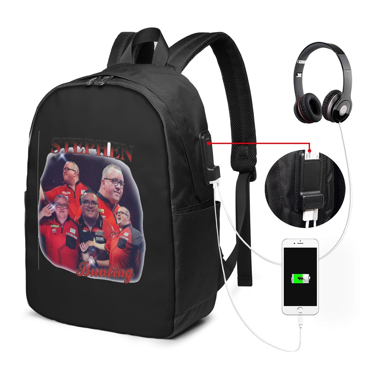 Stephen Bunting Bootleg Backpa - Women Bags For Laptop ulasan dan harga