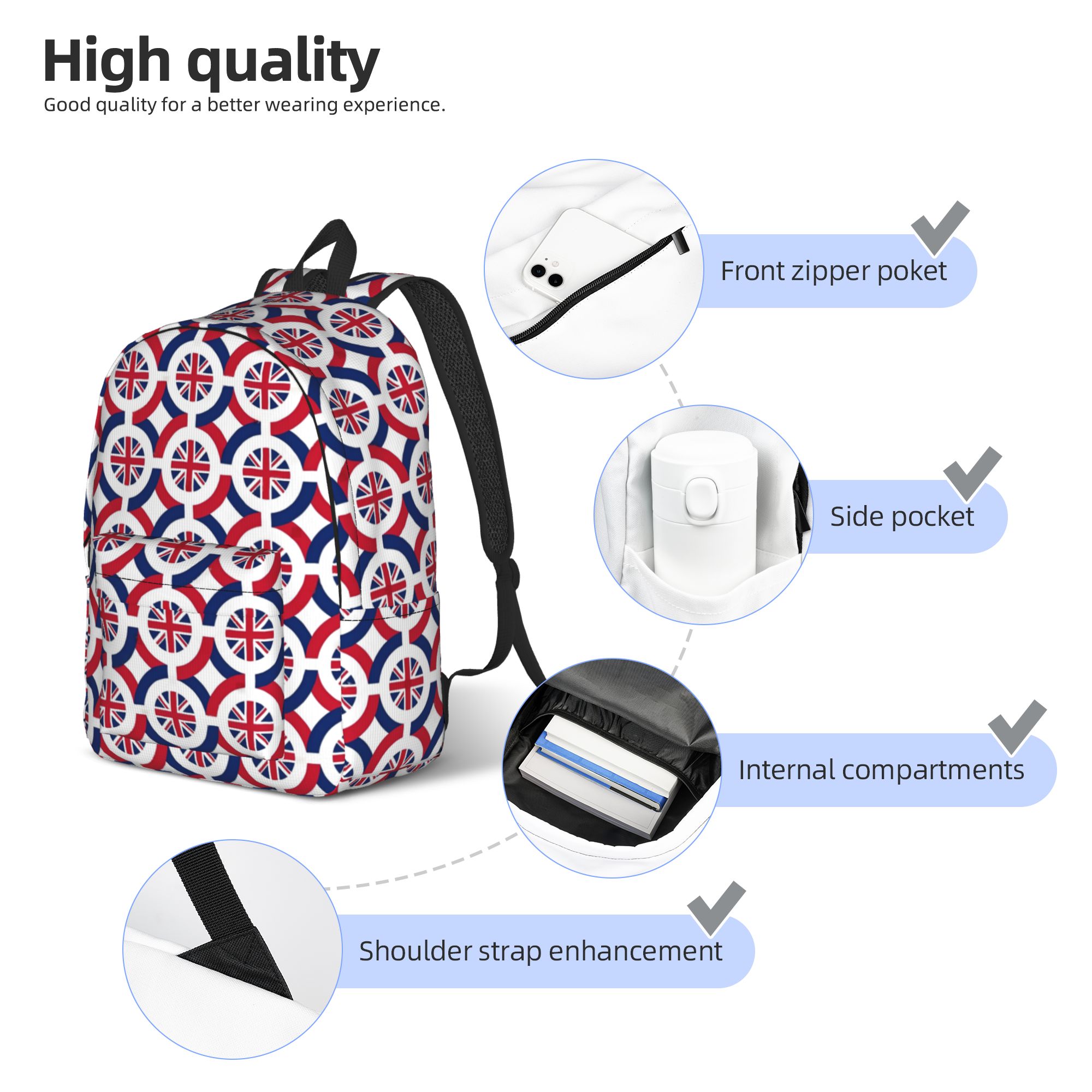 Bendera Union Jack dari Inggri - Women Bags Uk ulasan dan harga