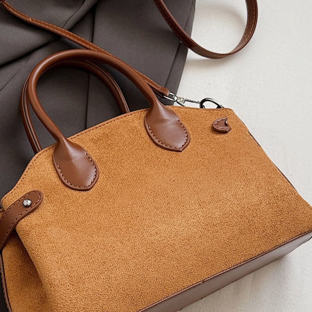 Tas Bahu Suede Tas Bahu Boston - Hobo Bag Slouchy ulasan dan harga