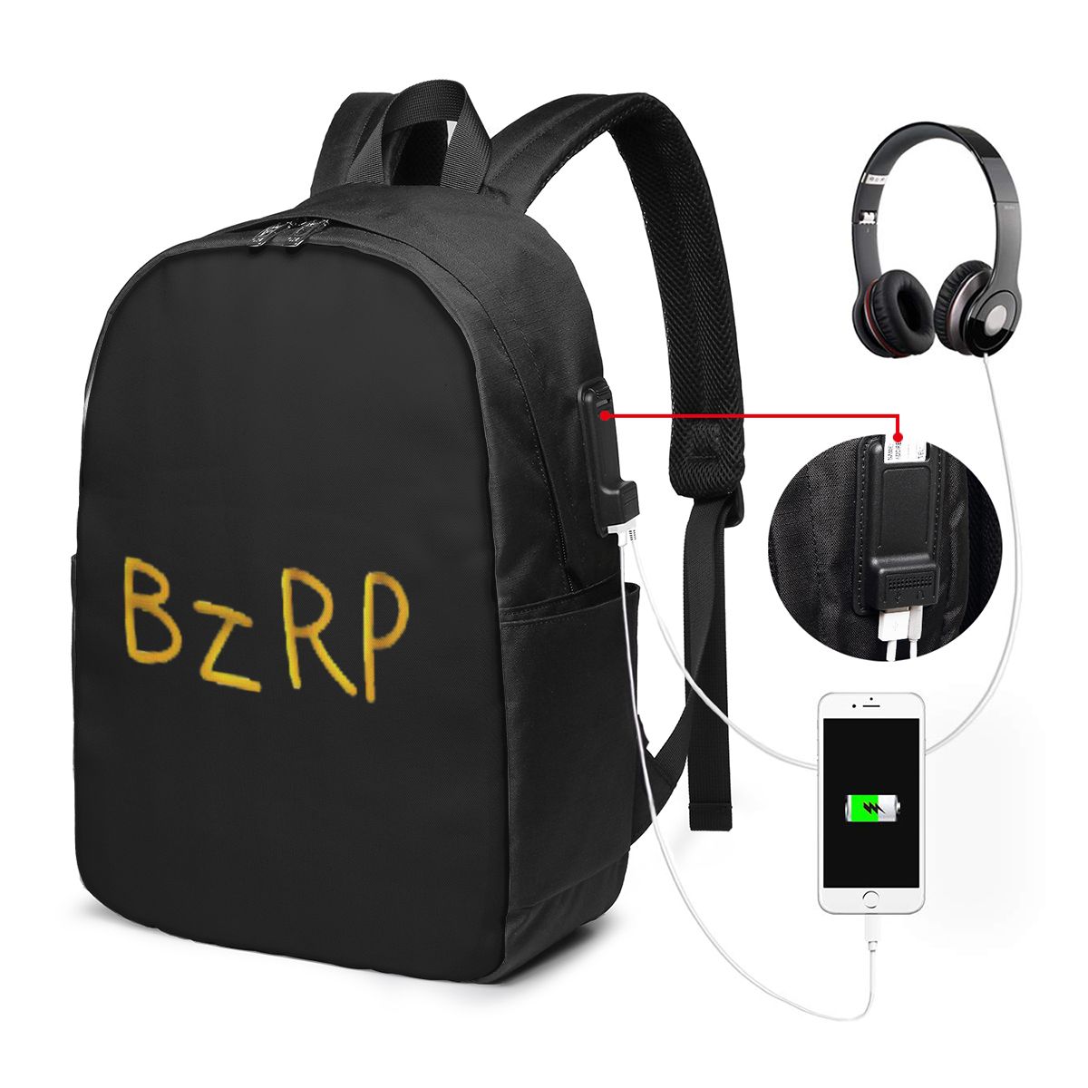 Tas Ransel Bizarrap Cap (BZRP) - Women Bags Laptop ulasan dan harga