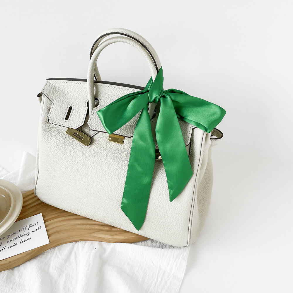Selendang Satin Warna Solid Ti - Women Bags For Office Use ulasan dan harga