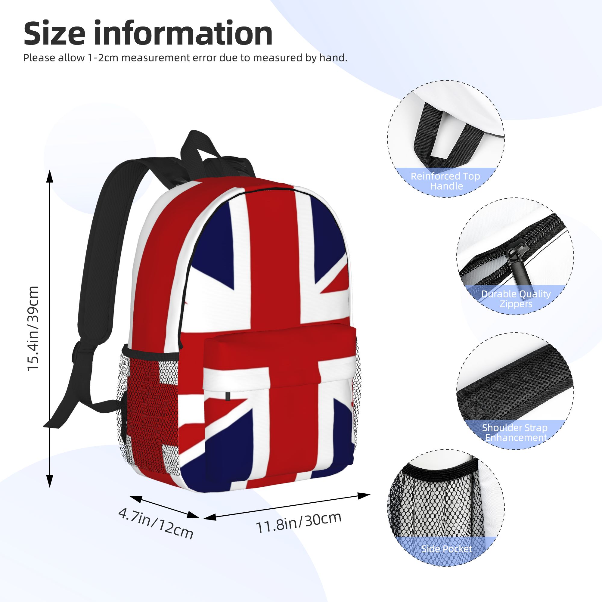 Tas Ransel Bendera Union Jack  - Women Bags Uk ulasan dan harga