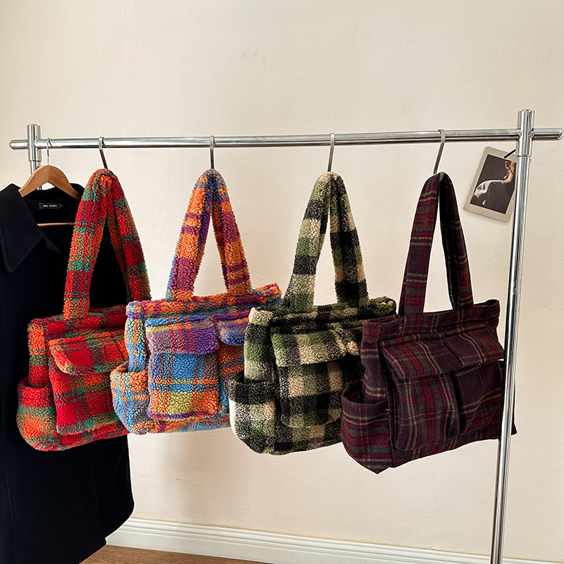 Tas jinjing bulu domba untuk w - Women'S Tote Bags Designer ulasan dan harga