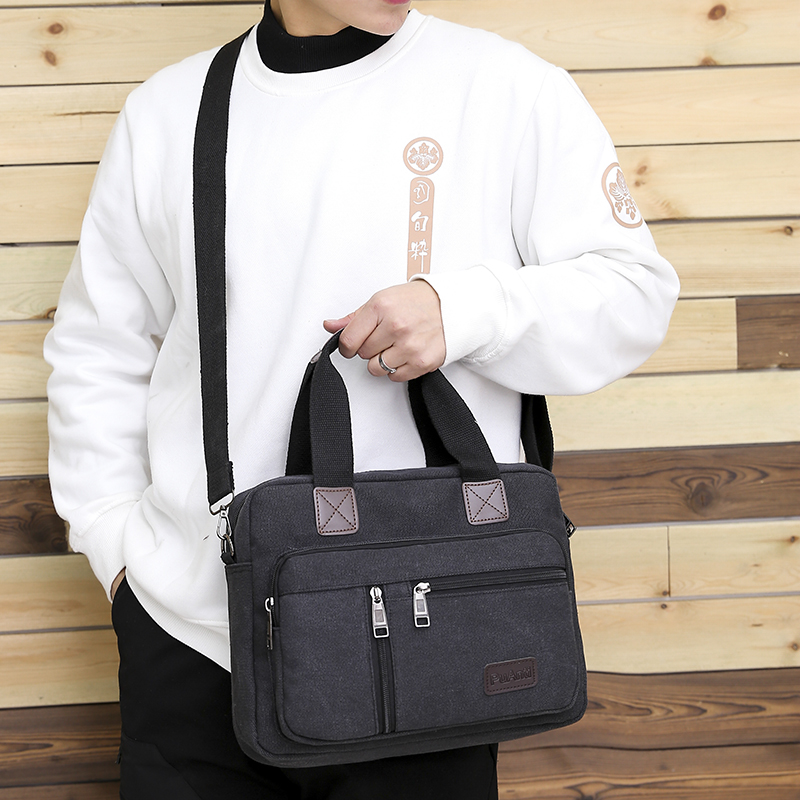 Tas Tangan Pria Kanvas Tas Bah - Shopper Tote Canvas ulasan dan harga
