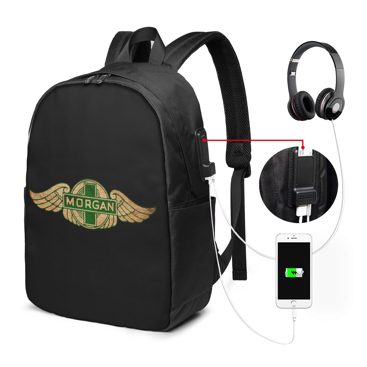 Morgan Motor Car Company Tas R - Women Bags Laptop ulasan dan harga