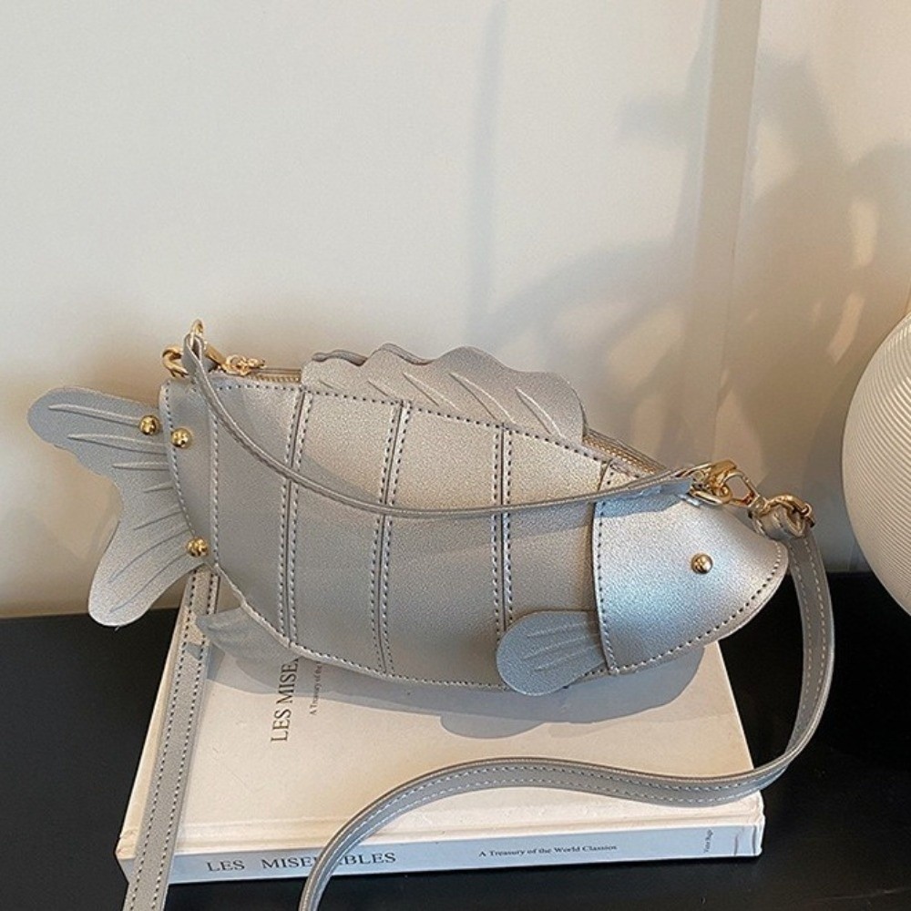 Tas Selempang Bentuk Ikan Simu - Hobo Bag Slouchy ulasan dan harga