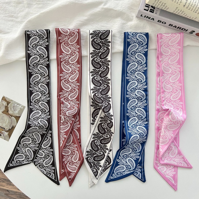 Syal Satin Motif Paisley, Syal - Women Bags For Office Use ulasan dan harga