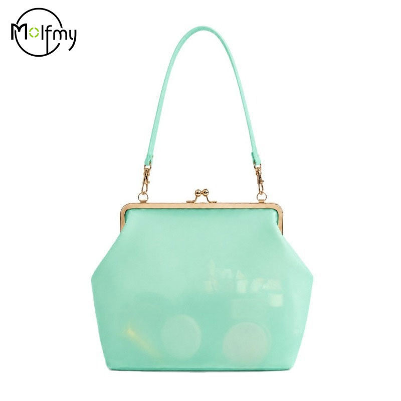 Tas Jelly PVC Transparan Tahan - Hobo Bag Slouchy ulasan dan harga