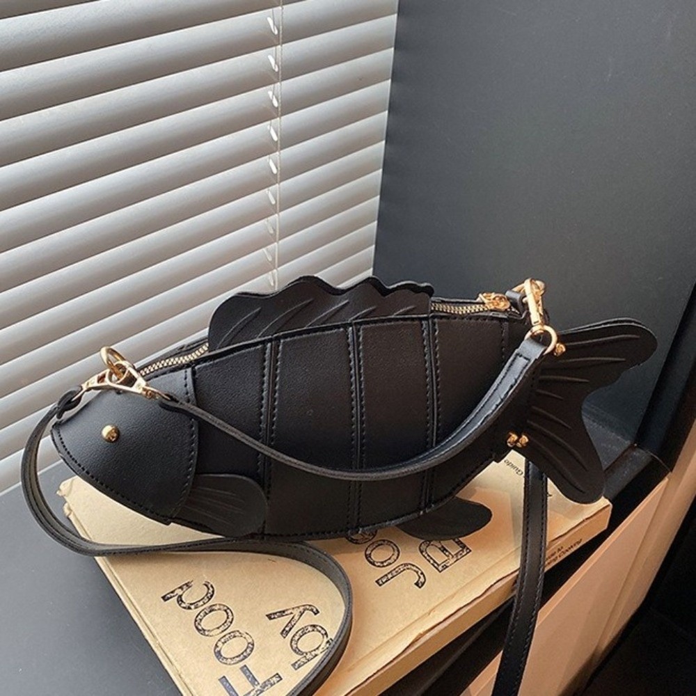 Tas Selempang Bentuk Ikan Simu - Hobo Bag Slouchy ulasan dan harga