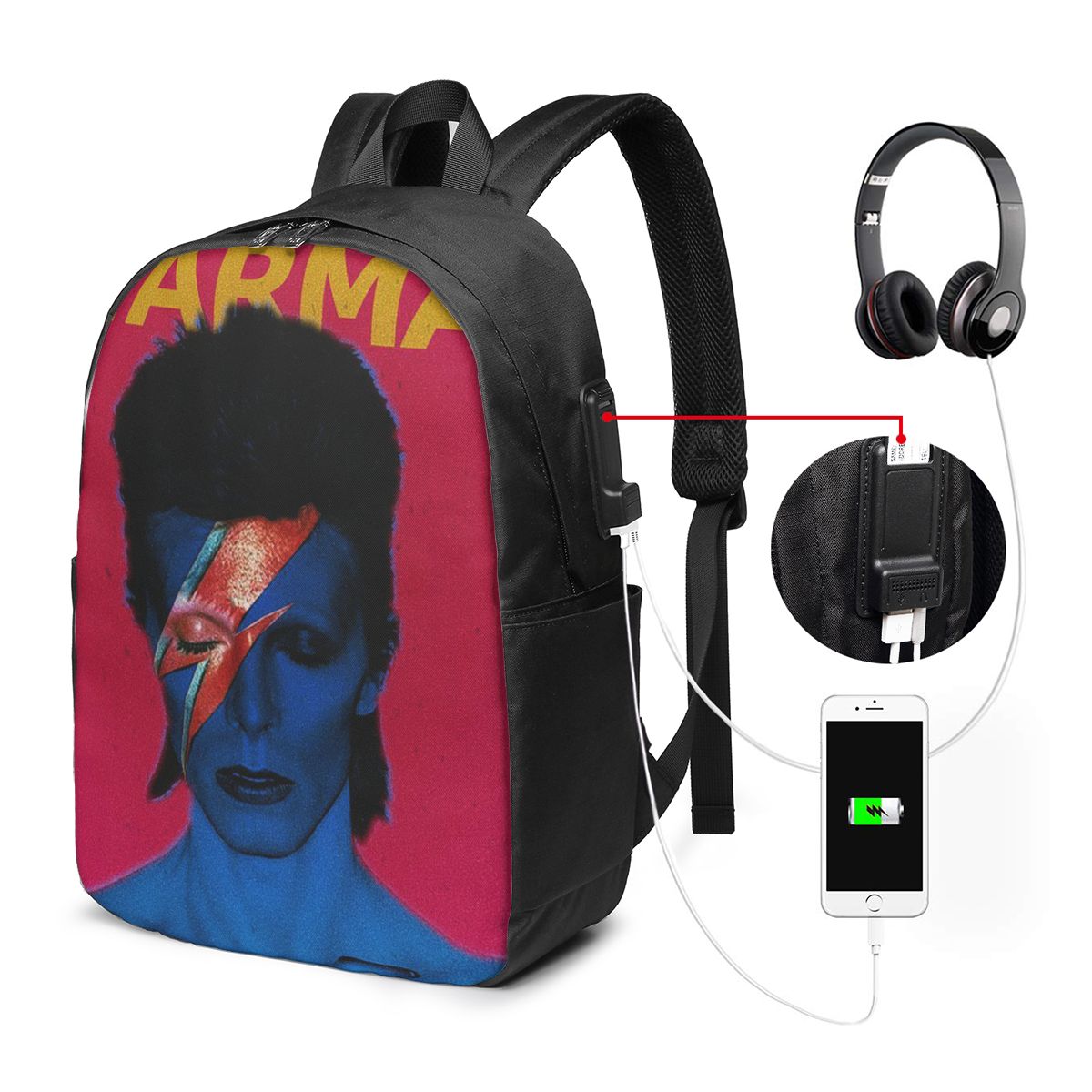 Davids Bowied Backpack Travel  - Women'S Bags ulasan dan harga