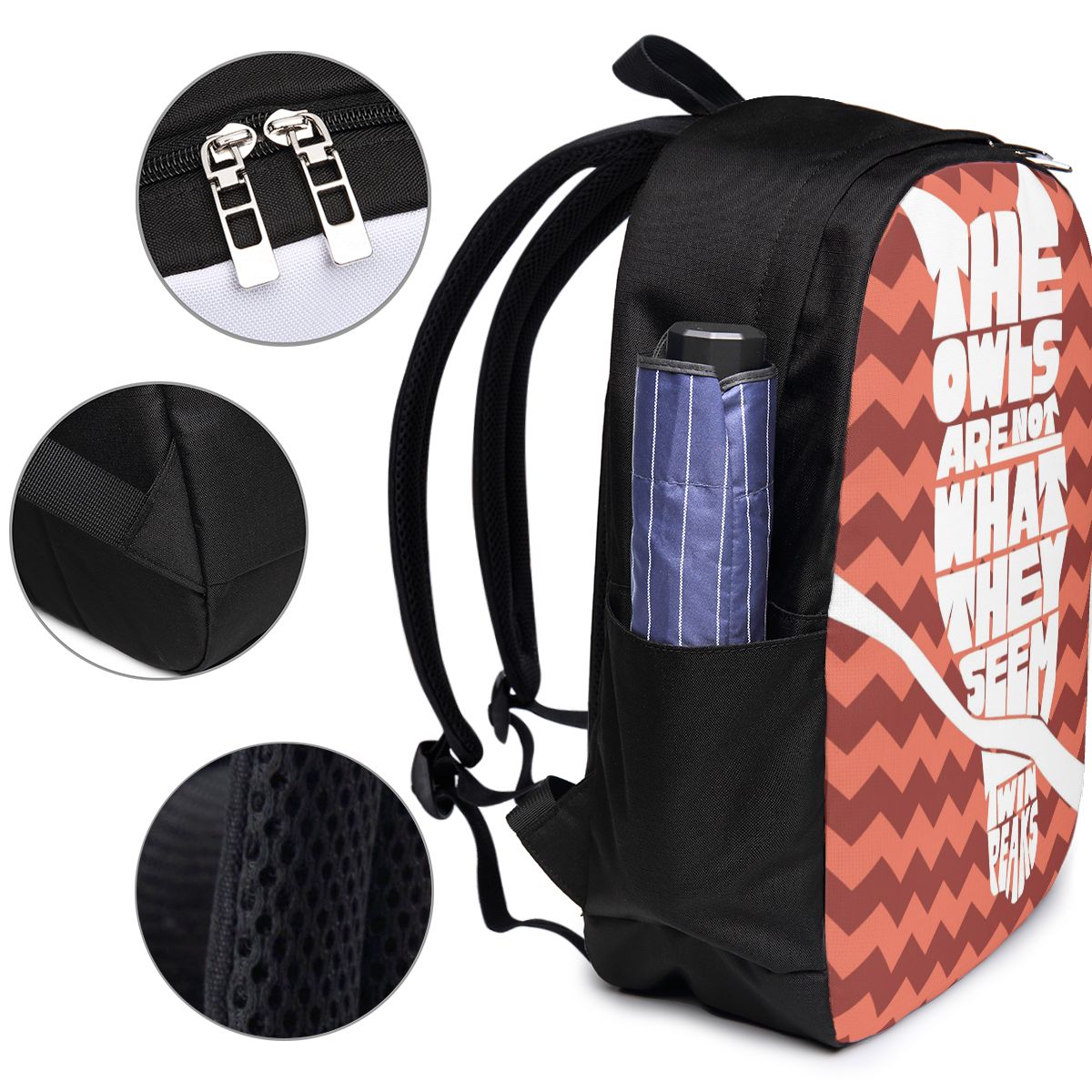 Twin Peaks Red Room Backpack T - Women Bags For Laptop ulasan dan harga