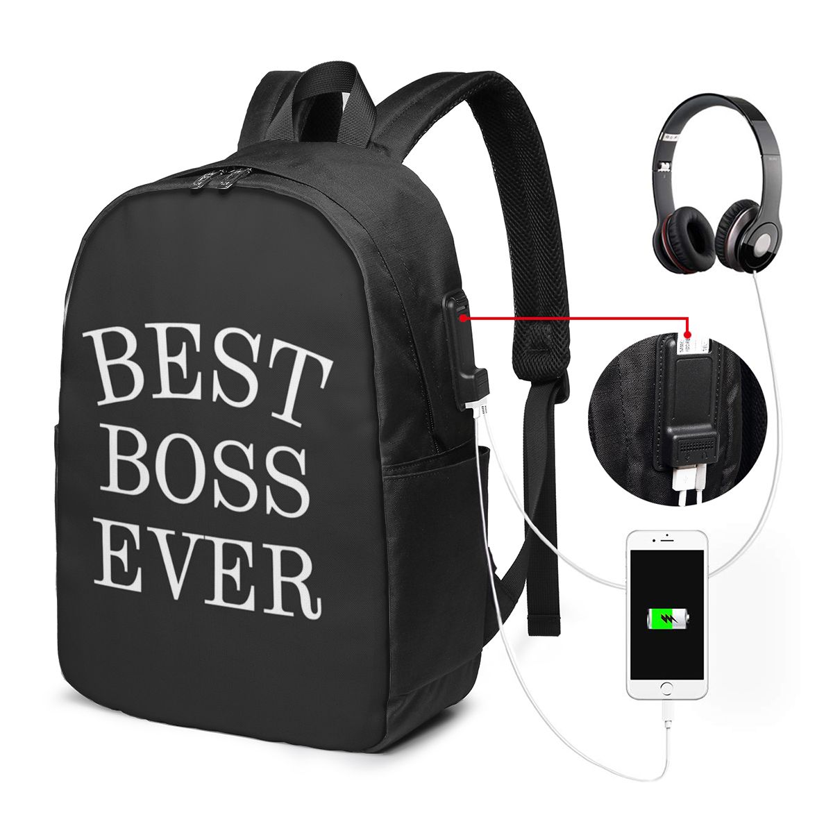 Tas Ransel Lady Best Boss Ever - Women'S Bags ulasan dan harga