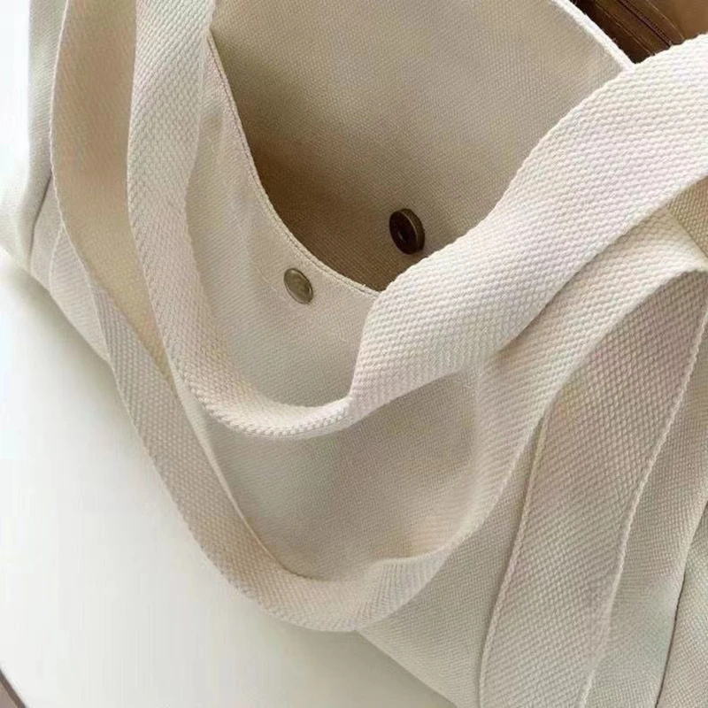 Tas Tote Kanvas Kapasitas Besa - Shopper Tote Canvas ulasan dan harga
