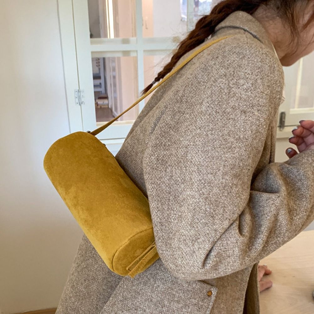 Tas Bahu Tas Tangan Suede Mode - Hobo Bag Slouchy ulasan dan harga