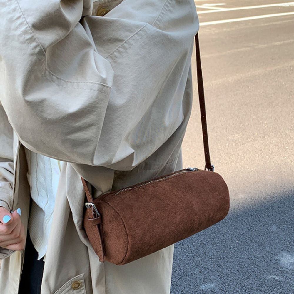 Tas Bahu Tas Tangan Suede Mode - Hobo Bag Slouchy ulasan dan harga