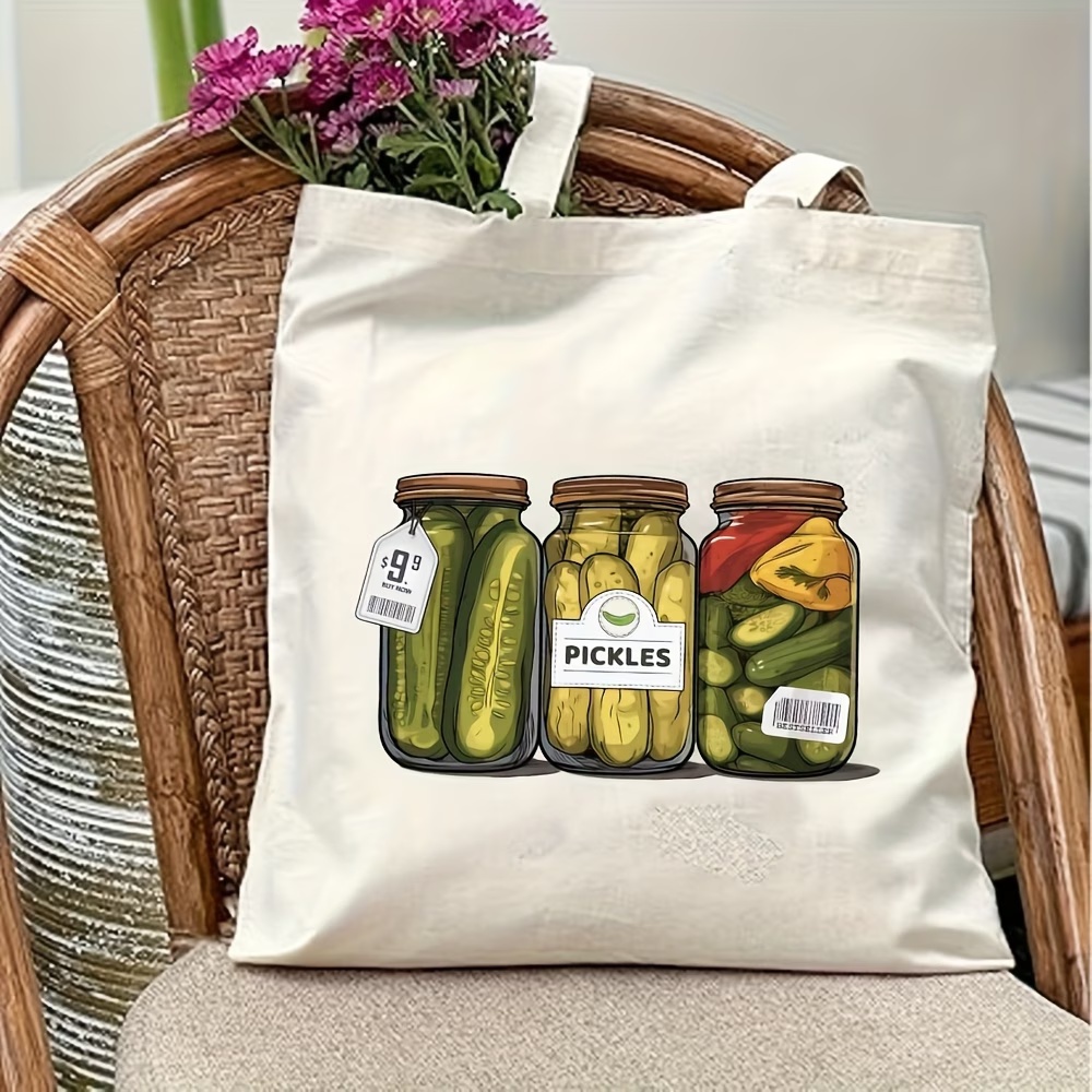 1 Tas Tote Kanvas Tahan Lama B - Women'S Tote Bags Designer ulasan dan harga