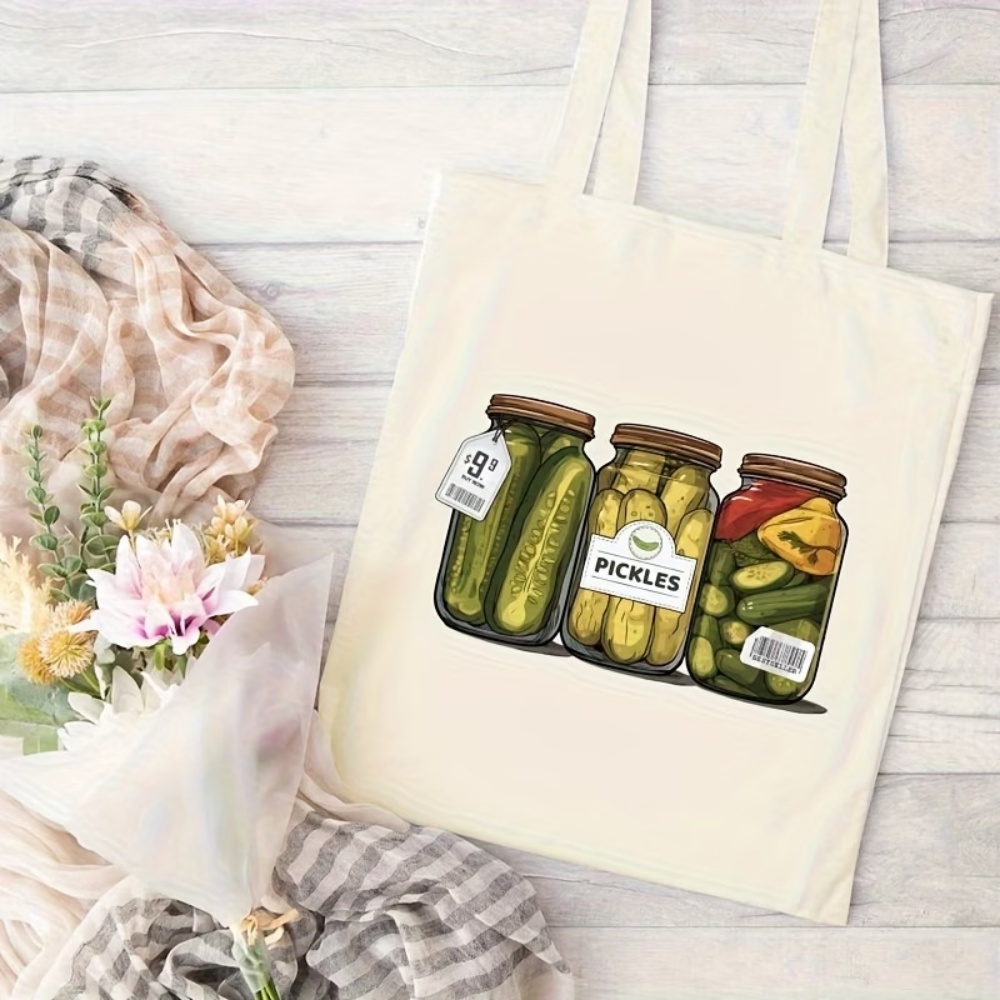 1 Tas Tote Kanvas Tahan Lama B - Women'S Tote Bags Designer ulasan dan harga