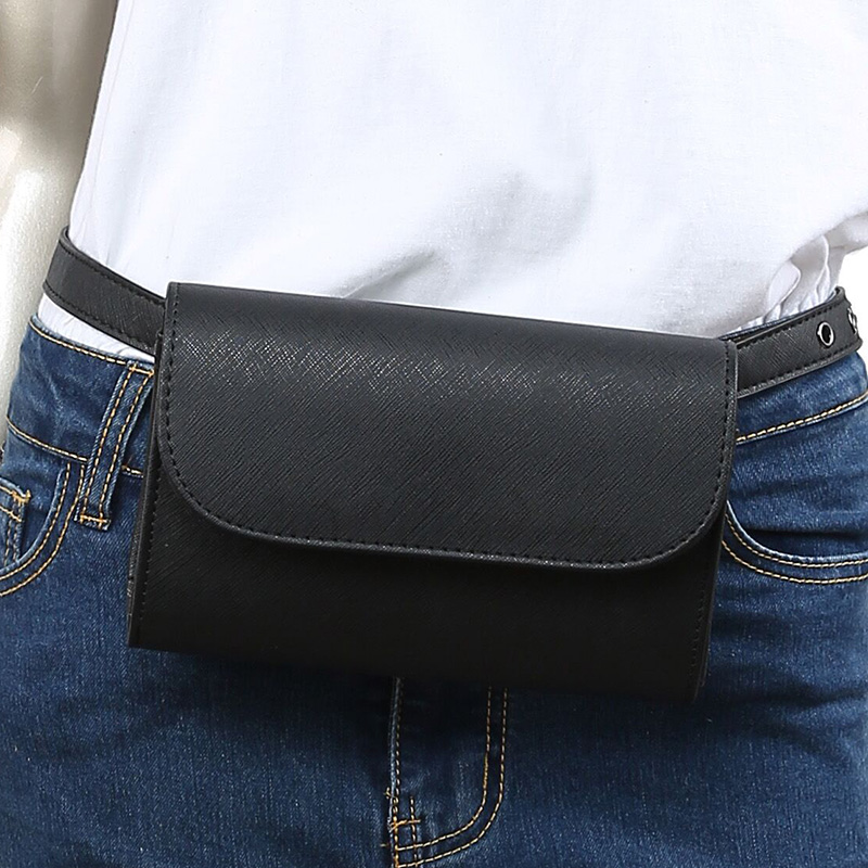 Annmouler Warna Solid Pinggang - Women'S Bum Bags ulasan dan harga