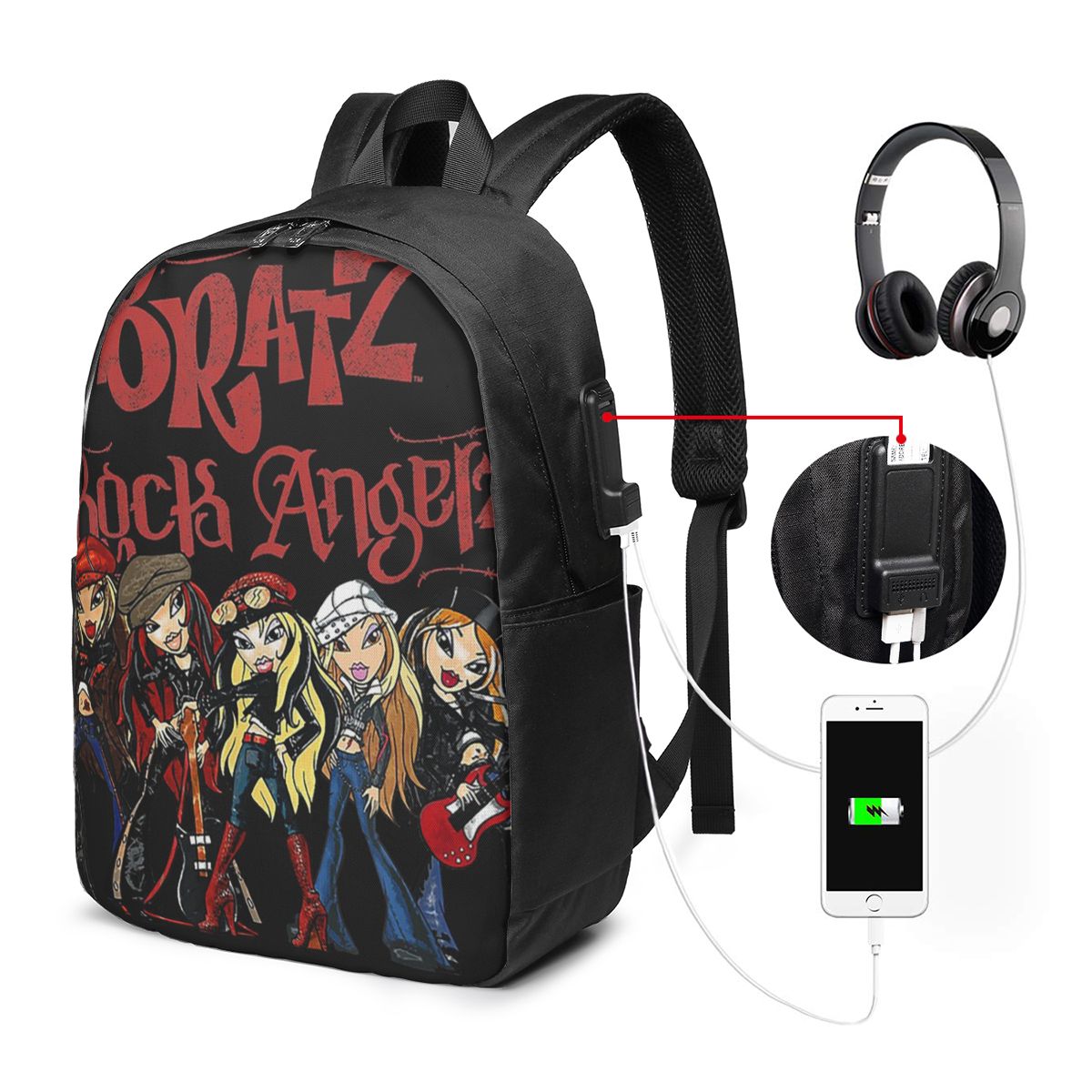 Bratz Rock Angelz Group Shot B - Women'S Bags ulasan dan harga