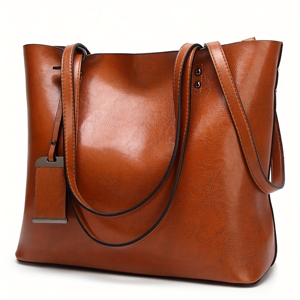 Tas jinjing wanita kulit Retro - Women'S Bags For Work ulasan dan harga