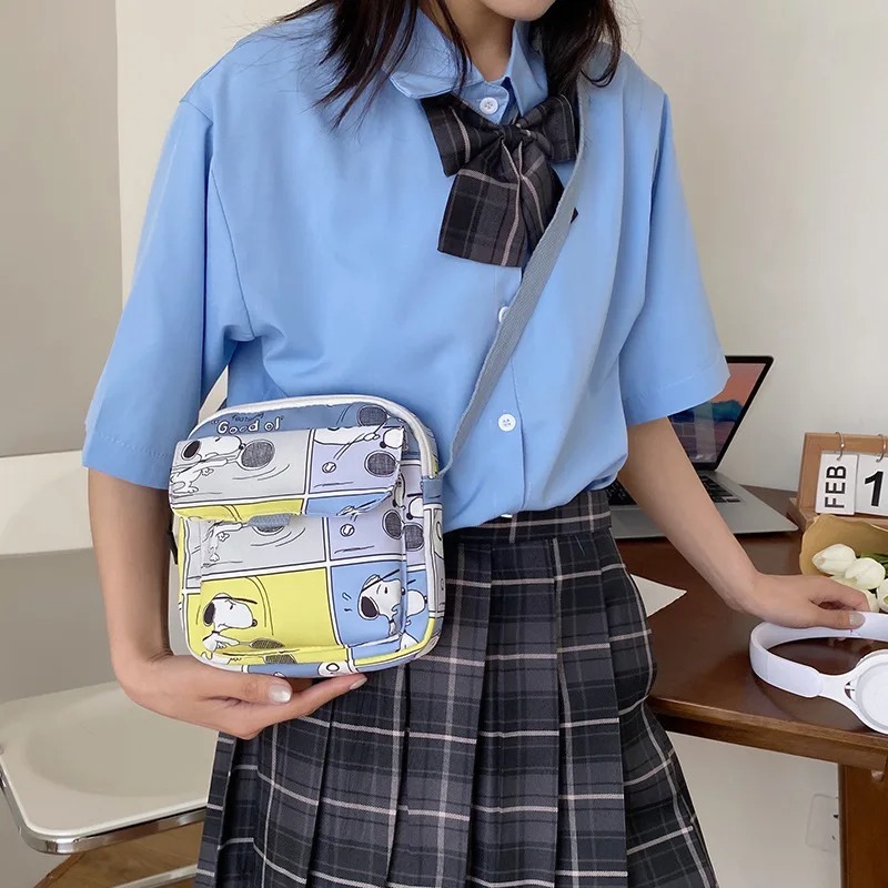 Snoopy Tas Selempang untuk Wan - Women Bags Price ulasan dan harga