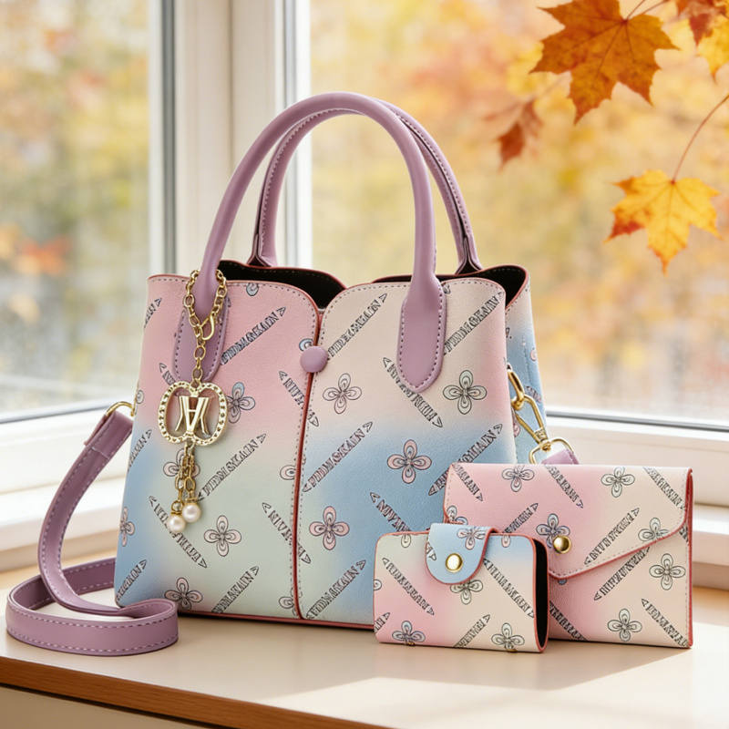 Tas Set Tiga Bagian Wanita Gra - Women Bags For Gift ulasan dan harga