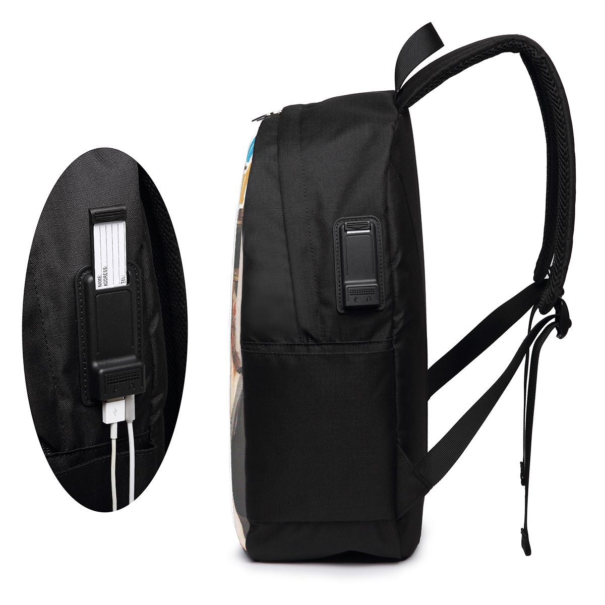 Fall Out Boy Backpack Travel N - Women Bags Laptop ulasan dan harga